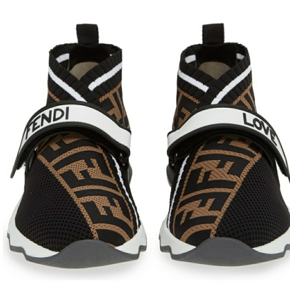fendi rockoko sneakers